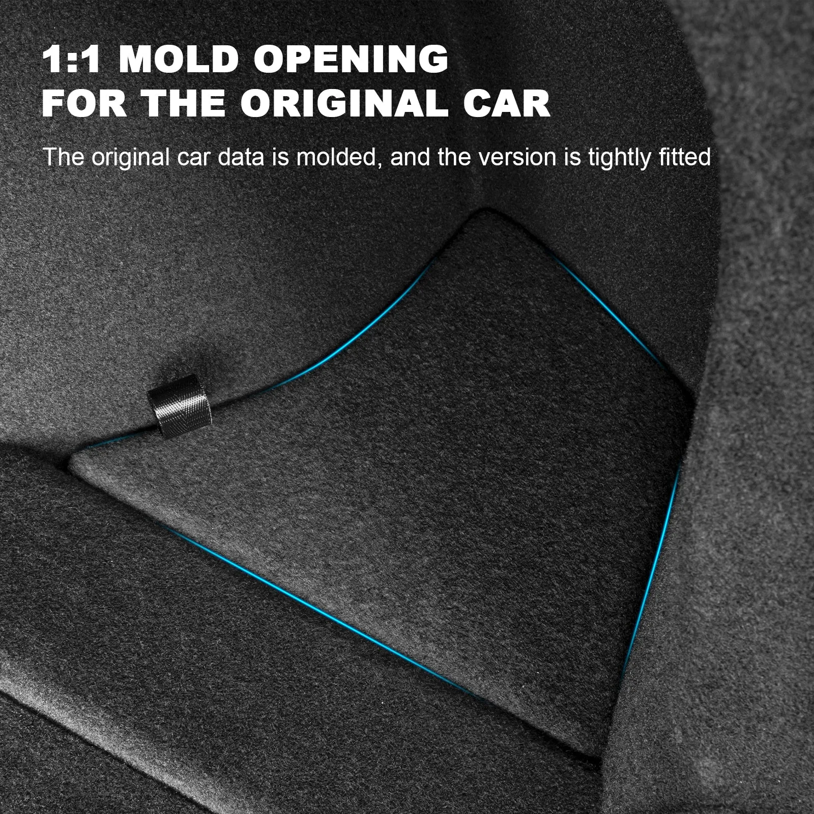 2PCS Rear Trunk Organizer for 2024 New Model 3 Highland Accessories