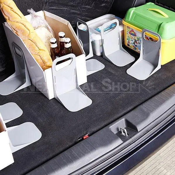 4 Pcs Car Trunk Divider Organizer