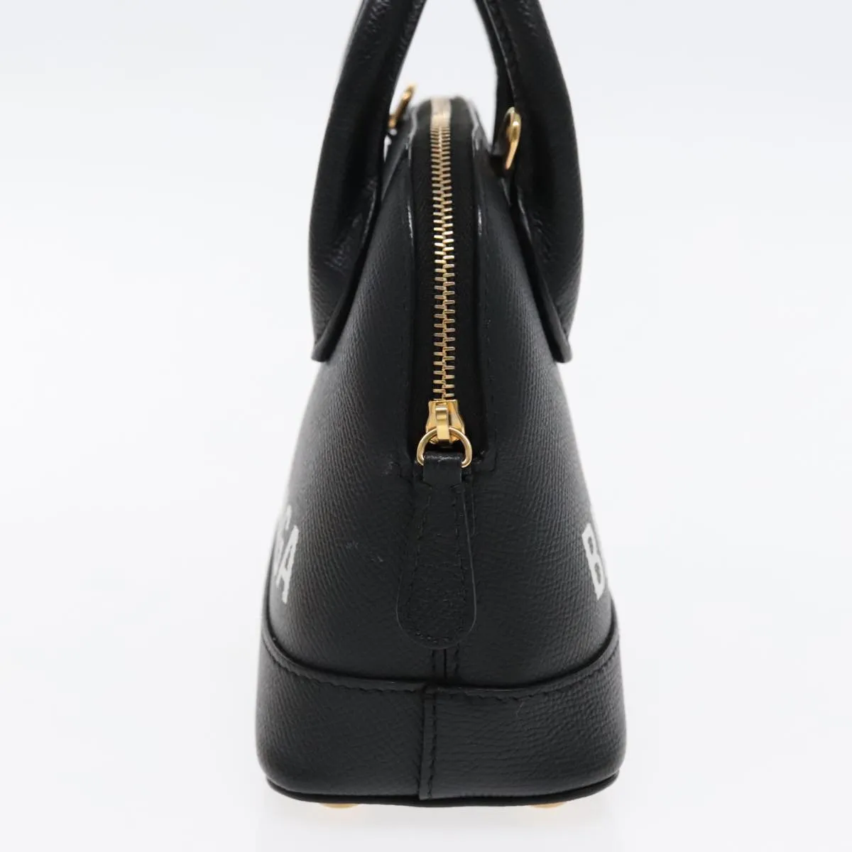 Balenciaga Ville Black Leather Handbag (Pre-Owned)