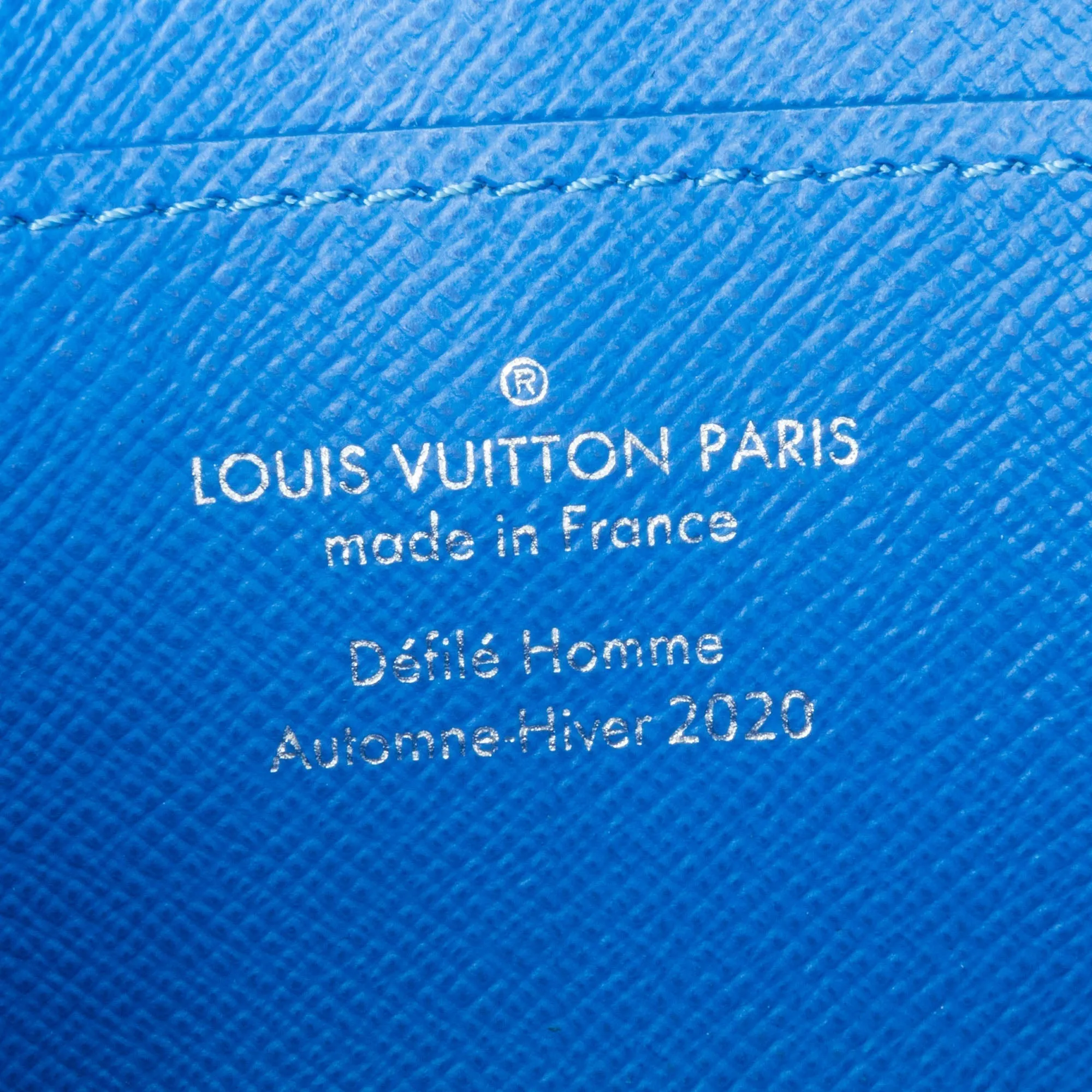 Blue Louis Vuitton Monogram Cloud Soft Trunk Necklace Wallet