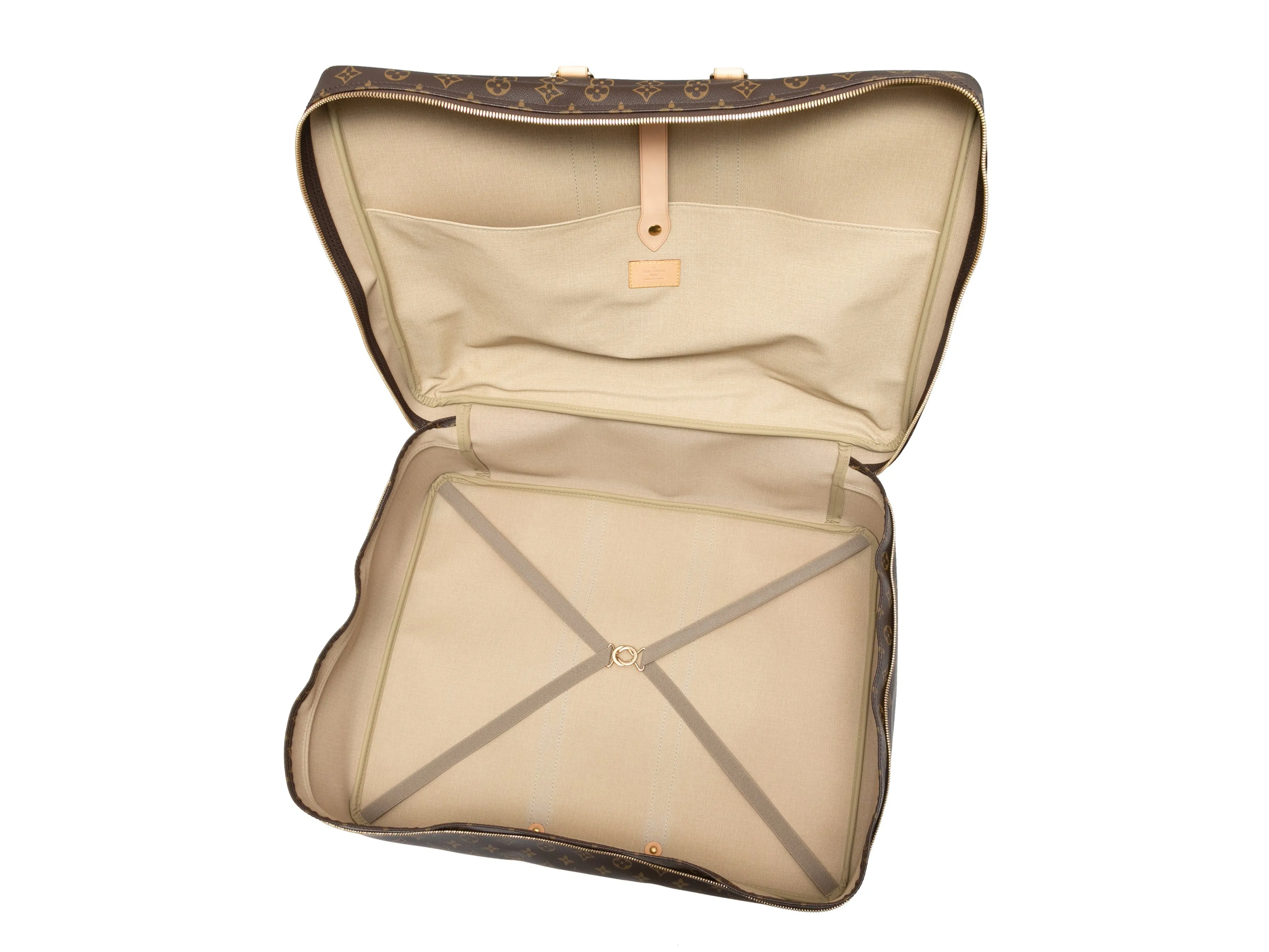 Brown Louis Vuitton Monogram Large Soft Trunk
