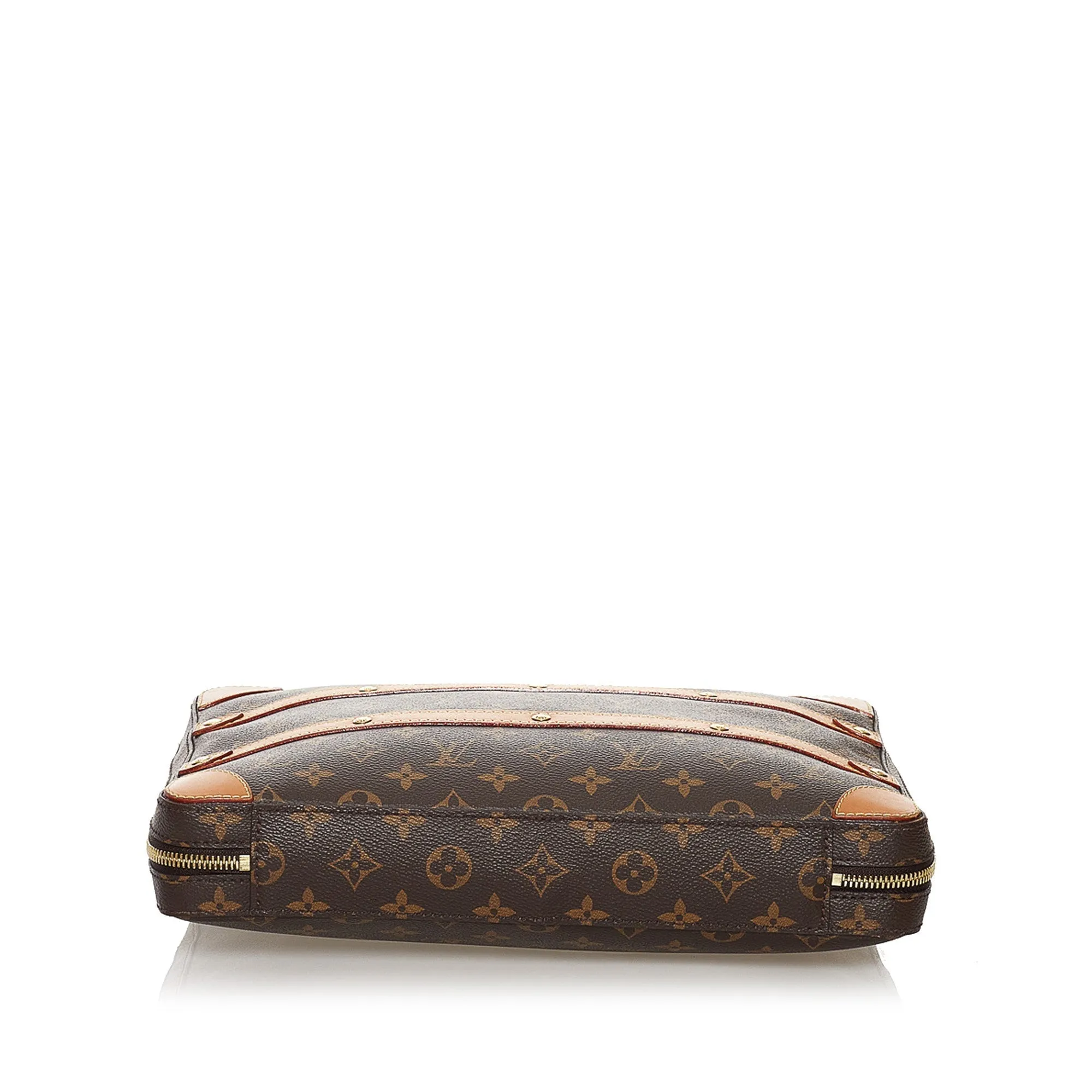 Brown Louis Vuitton Monogram Soft Trunk Messenger