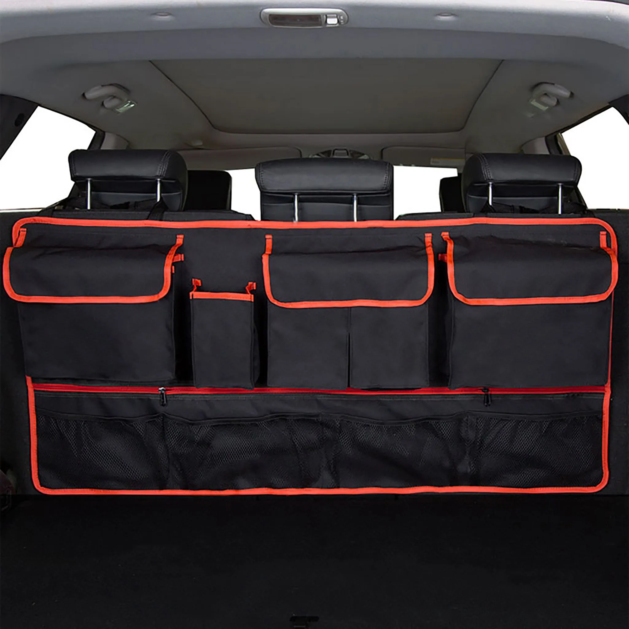 Car Storage Travel Bag Oxford Cloth Large Capacity Trunk Organizer Storage Box