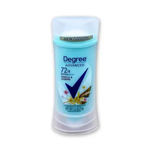 degree addvance deodorant vanilla and jasmine 74g