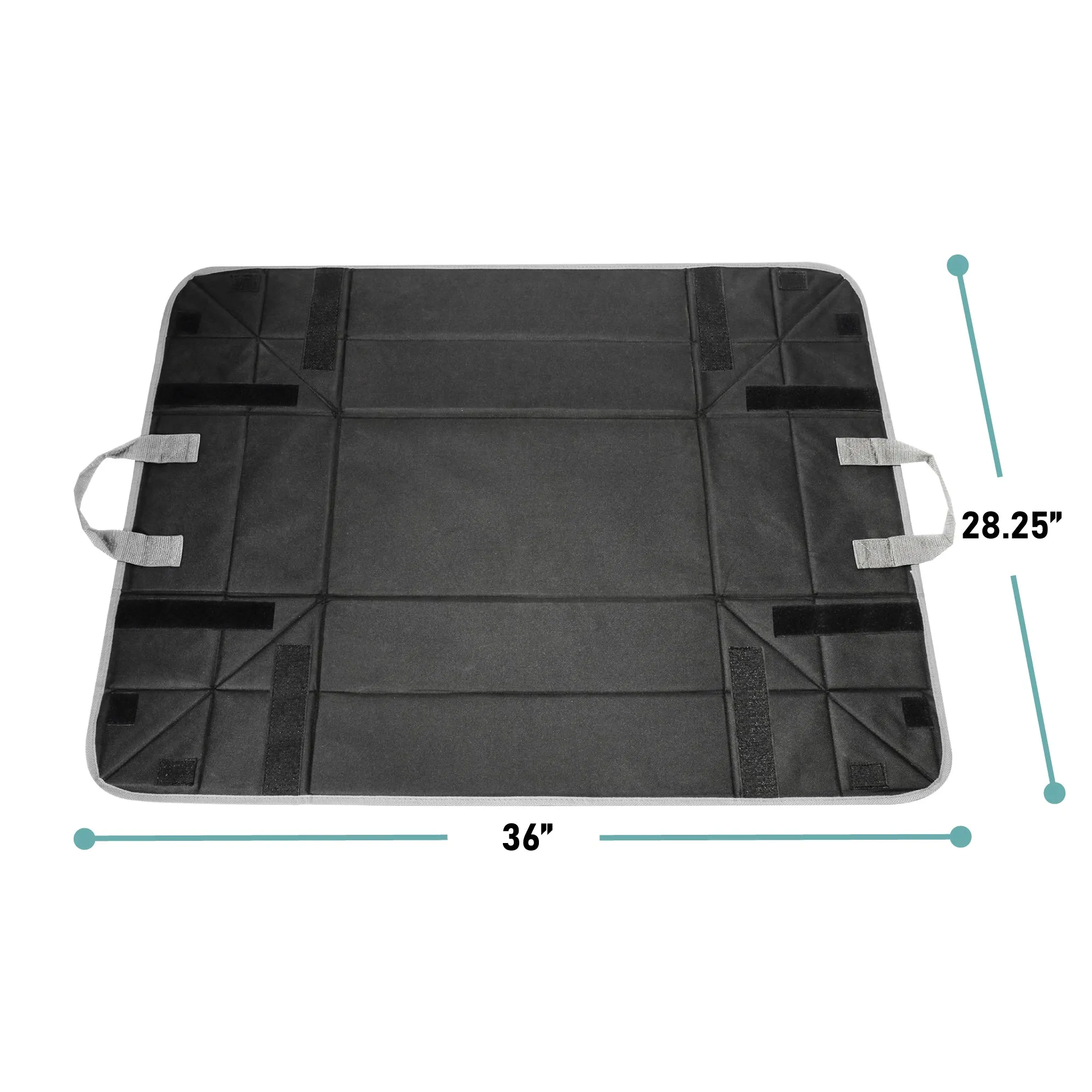 E-Z Travel 3-in-1 Car Trunk Storage Bin, Tray & Travel Mat Black