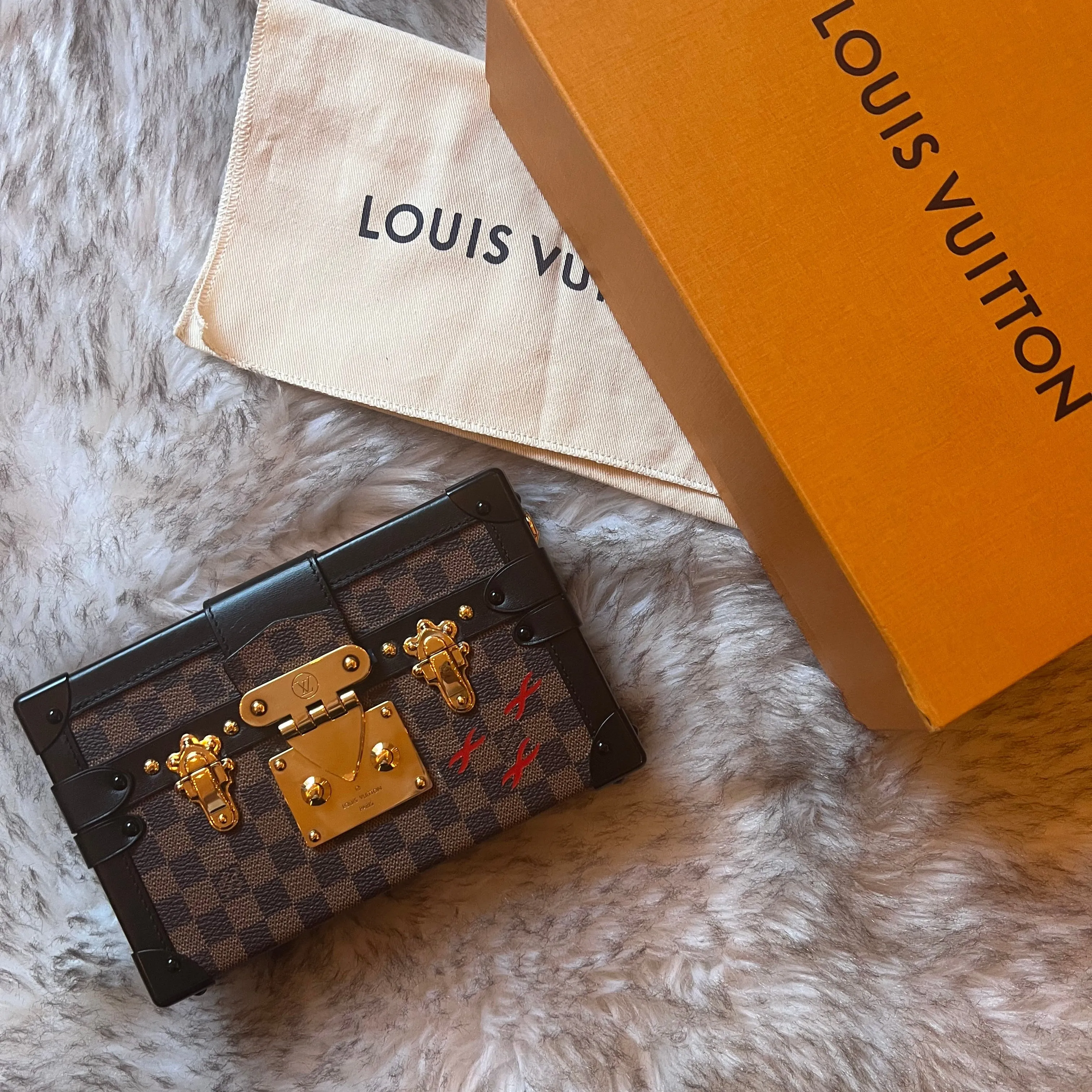Louis Vuitton Petite Malle Damier Ebene
