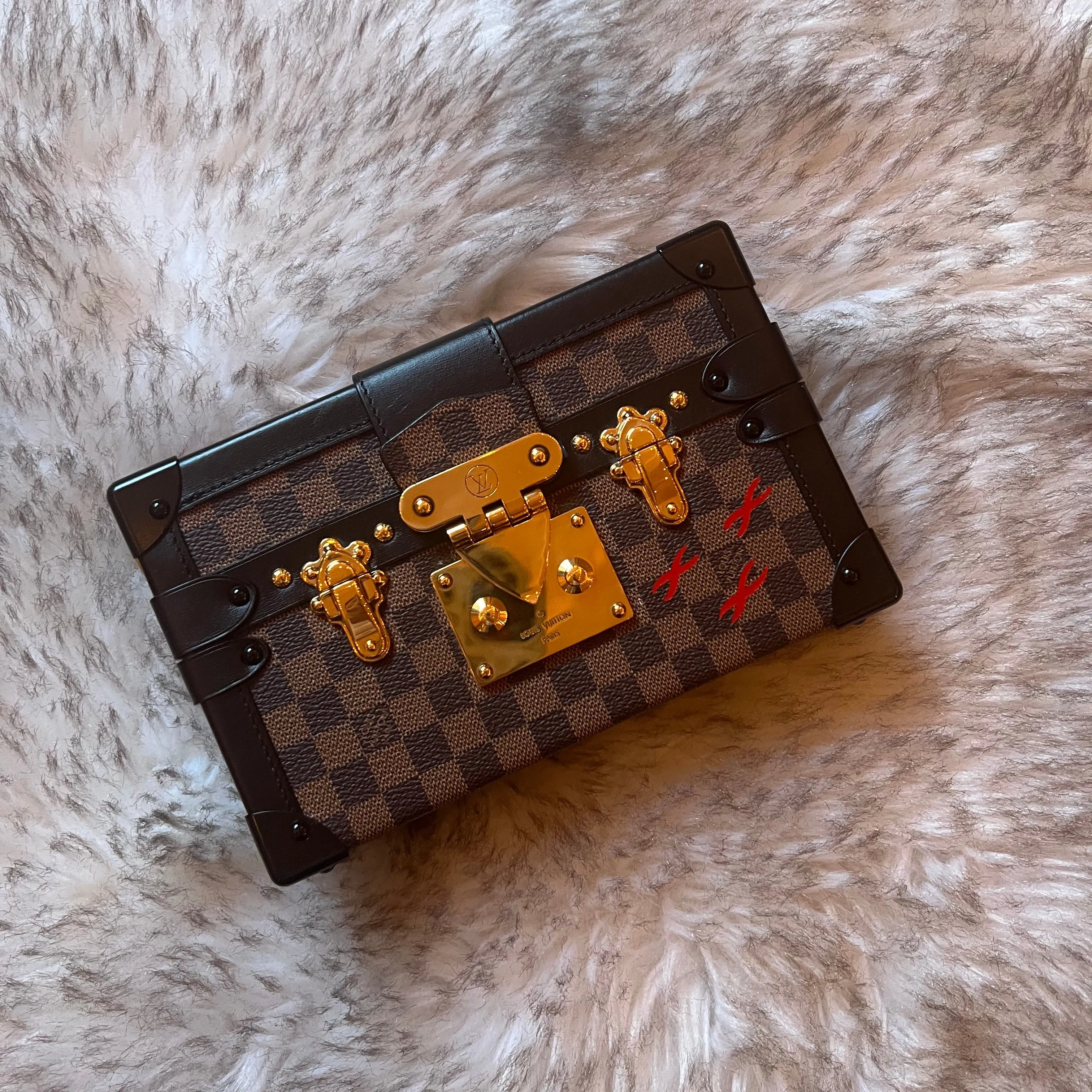 Louis Vuitton Petite Malle Damier Ebene
