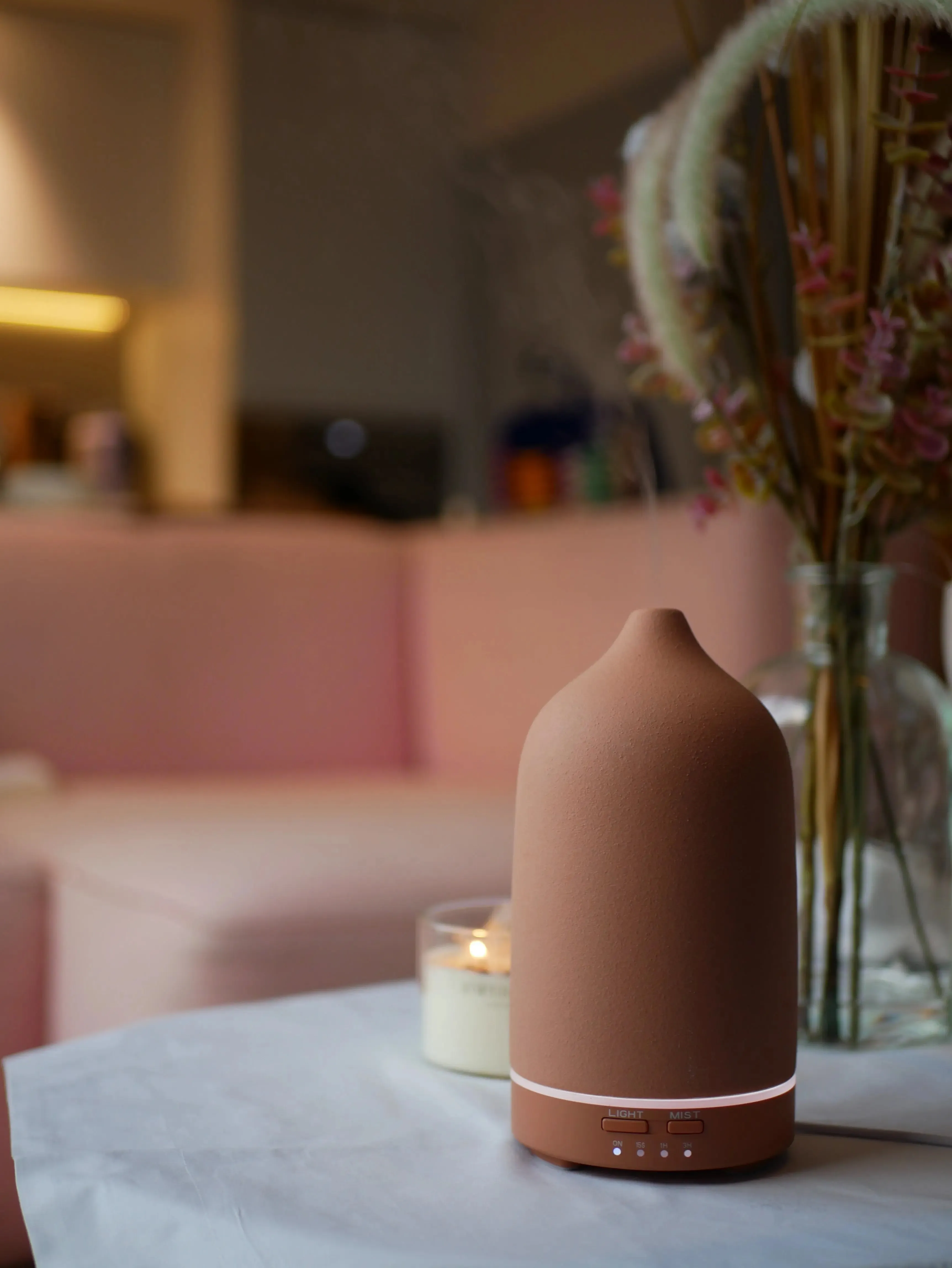 Rose Gold Electric Ceramic Aroma Diffuser