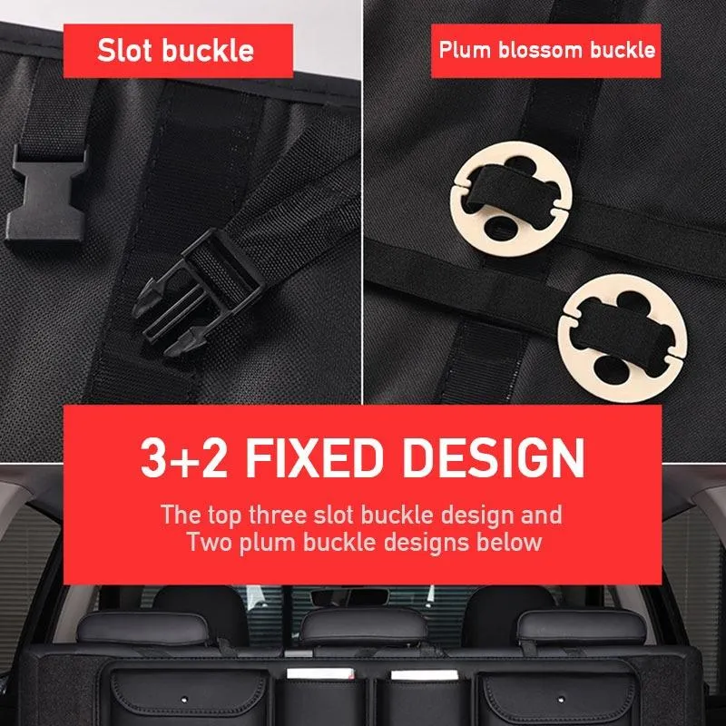 Super Capacity Car Backseat Trunk Organizer Tidy Storage Bag