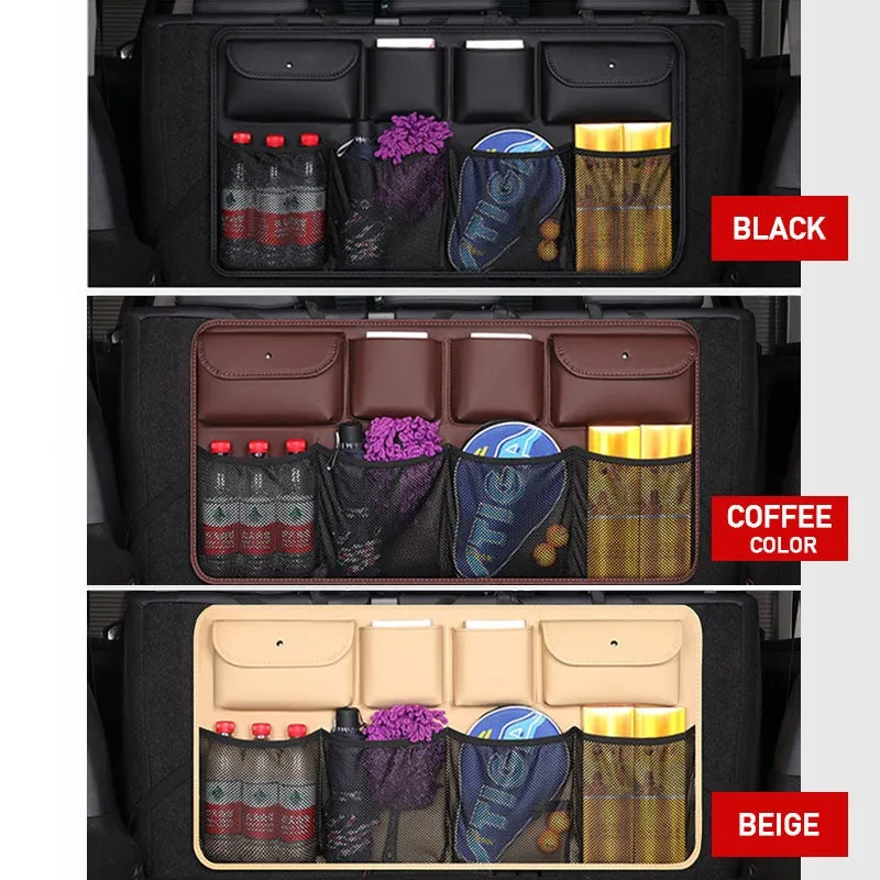 Super Capacity Car Backseat Trunk Organizer Tidy Storage Bag
