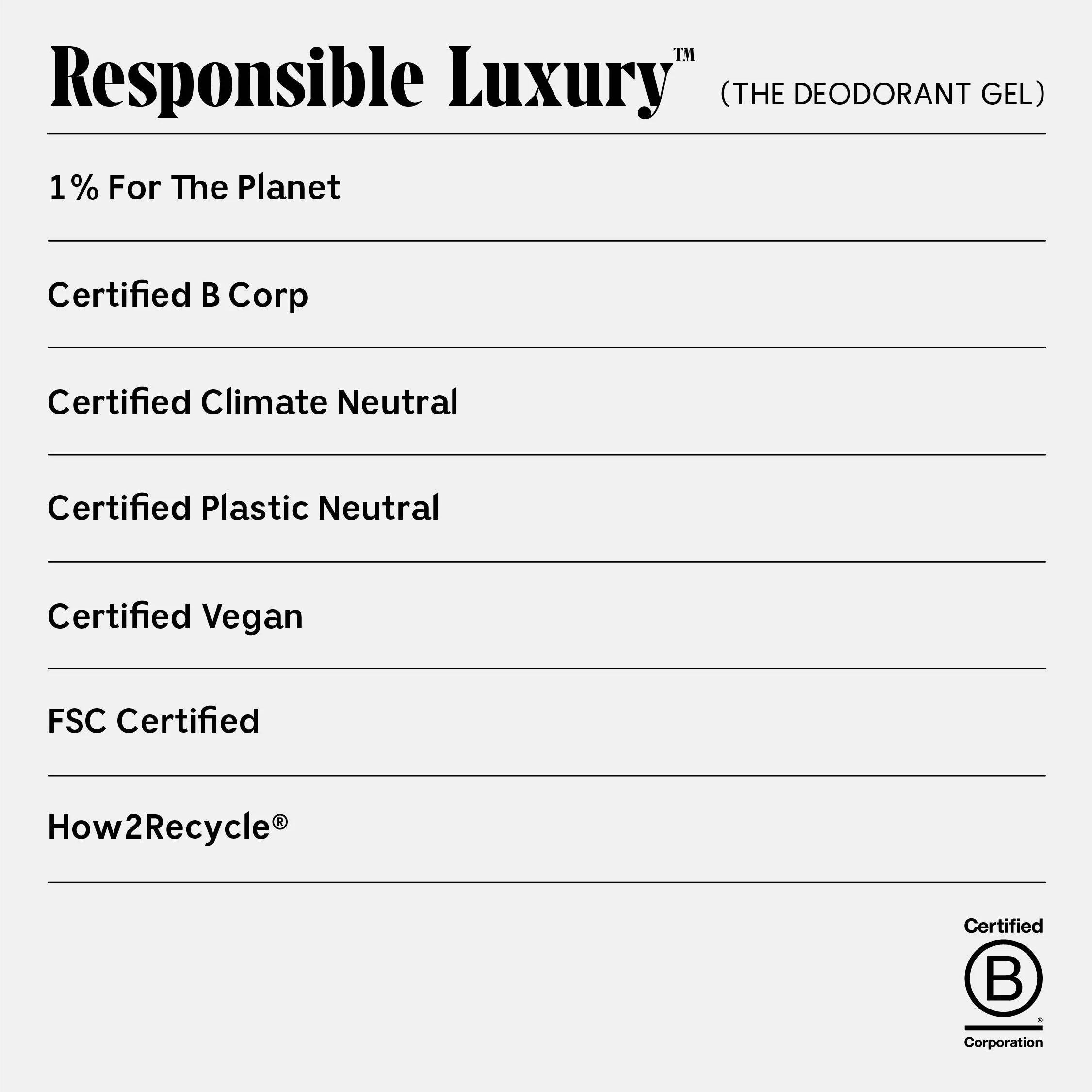 The Deodorant Gel - Eucalyptus